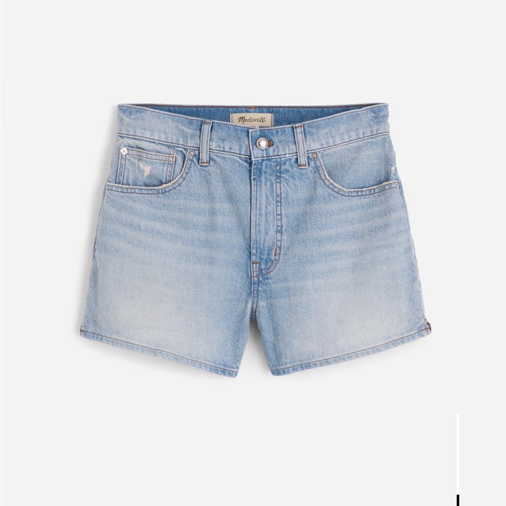 Madewell the perfect Jean shorts quail wash denim NWT